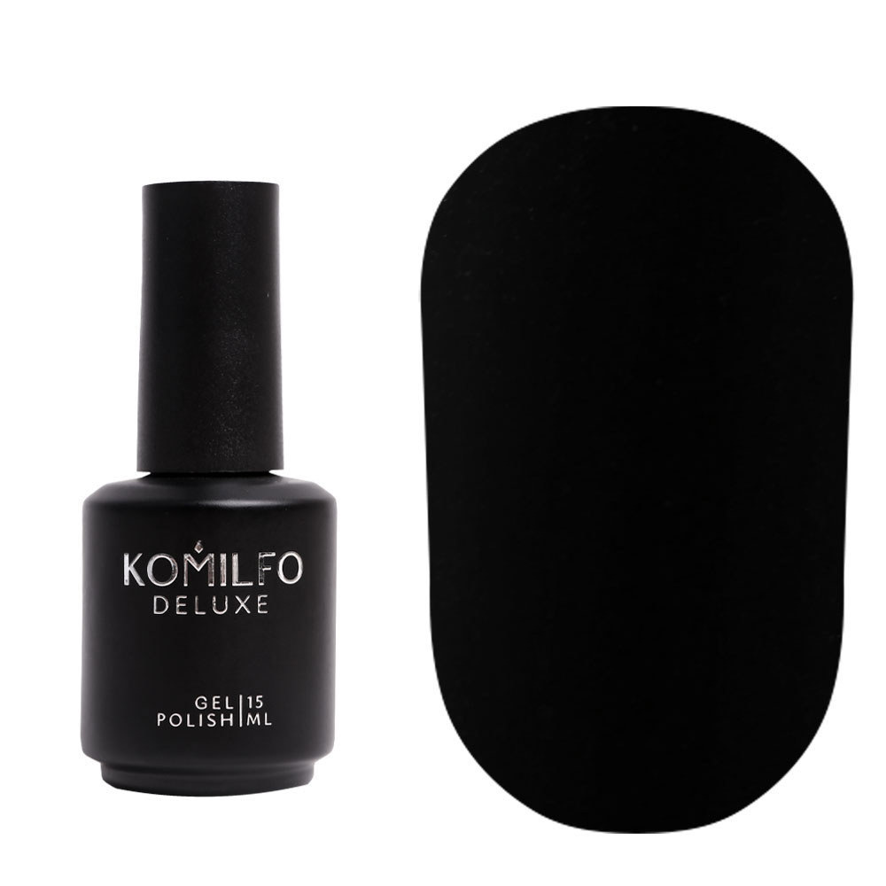 Komilfo No Wipe Matte Top NEW FORMULA - matte top for gel polish without a sticky layer, 15 ml