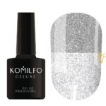 Komilfo Luminous Collection L001 (сріблястий, з блискітками, світловідбиваючий), 8 мл