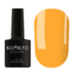 Гель-лак Komilfo Kaleidoscopic Collection K004 (апельсиновий, неоновий), 8 мл