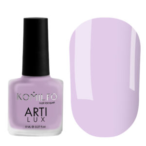 Komilfo ArtiLux 010 nail polish (purple, enamel), 8 ml