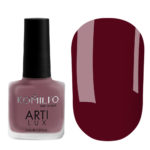 Komilfo ArtiLux 023 nail polish (burgundy, enamel), 8 ml