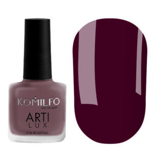 Komilfo ArtiLux 025 nail polish (marsala, enamel), 8 ml