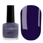 Komilfo ArtiLux 026 nail polish (dark blue, enamel), 8 ml