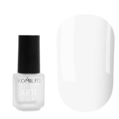 Komilfo ArtiLux Лак для нігтів 001 (білий, емаль), 4 мл