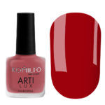 Komilfo ArtiLux 022 nail polish (classic red, enamel), 8 ml