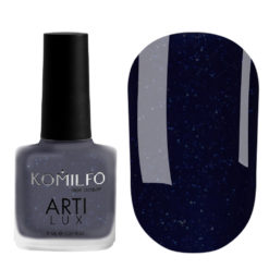 Komilfo ArtiLux Лак для нігтів 027 (глибокий синій, з шиммером), 8 мл