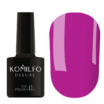 Gel Polish Komilfo Kaleidoscopic Collection K012 (berry violet, neon), 8 ml
