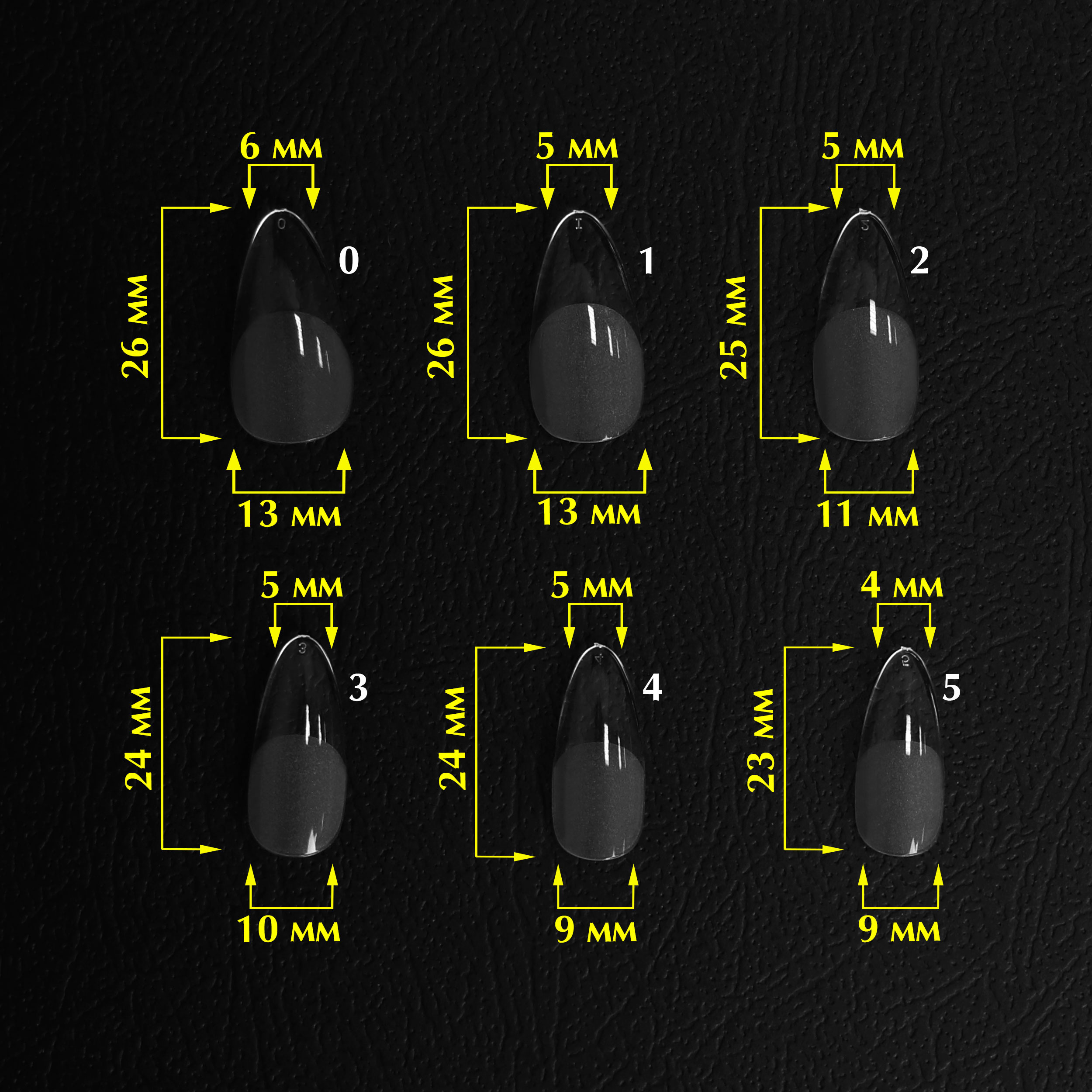 Gallery image of Komilfo SoFast Nail Forms Almond, 240 шт