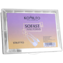 Komilfo SoFast Nail Forms Stiletto, 240 pcs