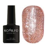 Komilfo Liquid Glam Gel LGG005 (розовый, блестки), 8 мл