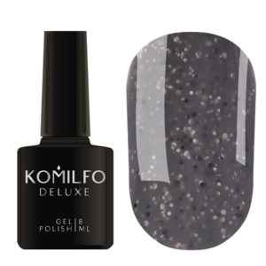 Komilfo Stone Collection ST002 (темно-сірий, з крихтою), 8 мл