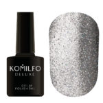 Gel Polish Komilfo Fairytale Cat Eye 001 (silver, magnetic, reflective), 8 ml