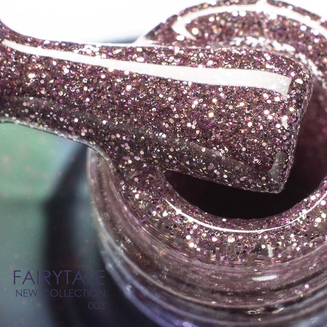 Gallery image of Gel polish Komilfo Fairytale Cat Eye 003 (tea rose, magnetic, reflective), 8 ml