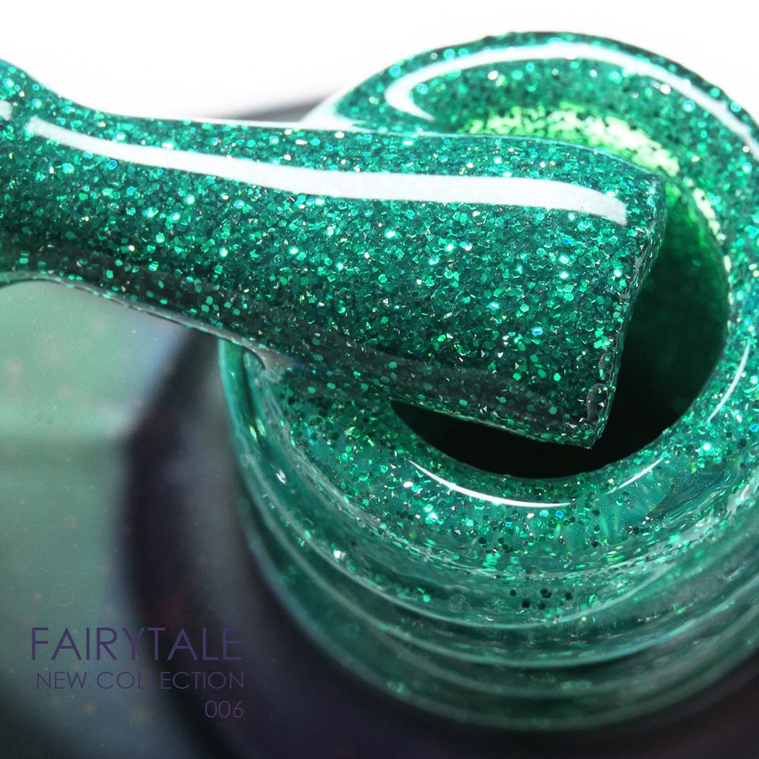 Gallery image of Komilfo Fairytale Cat Eye 006 (ніжно-зелений, магнітний, світловідбиваючий), 8 мл