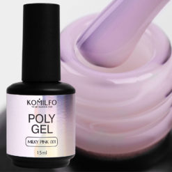 Komilfo PolyGel 001 Milky Pink, 15 мл