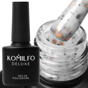 Komilfo Potal Base P019 (белый с золотой и черной поталью), 8 мл