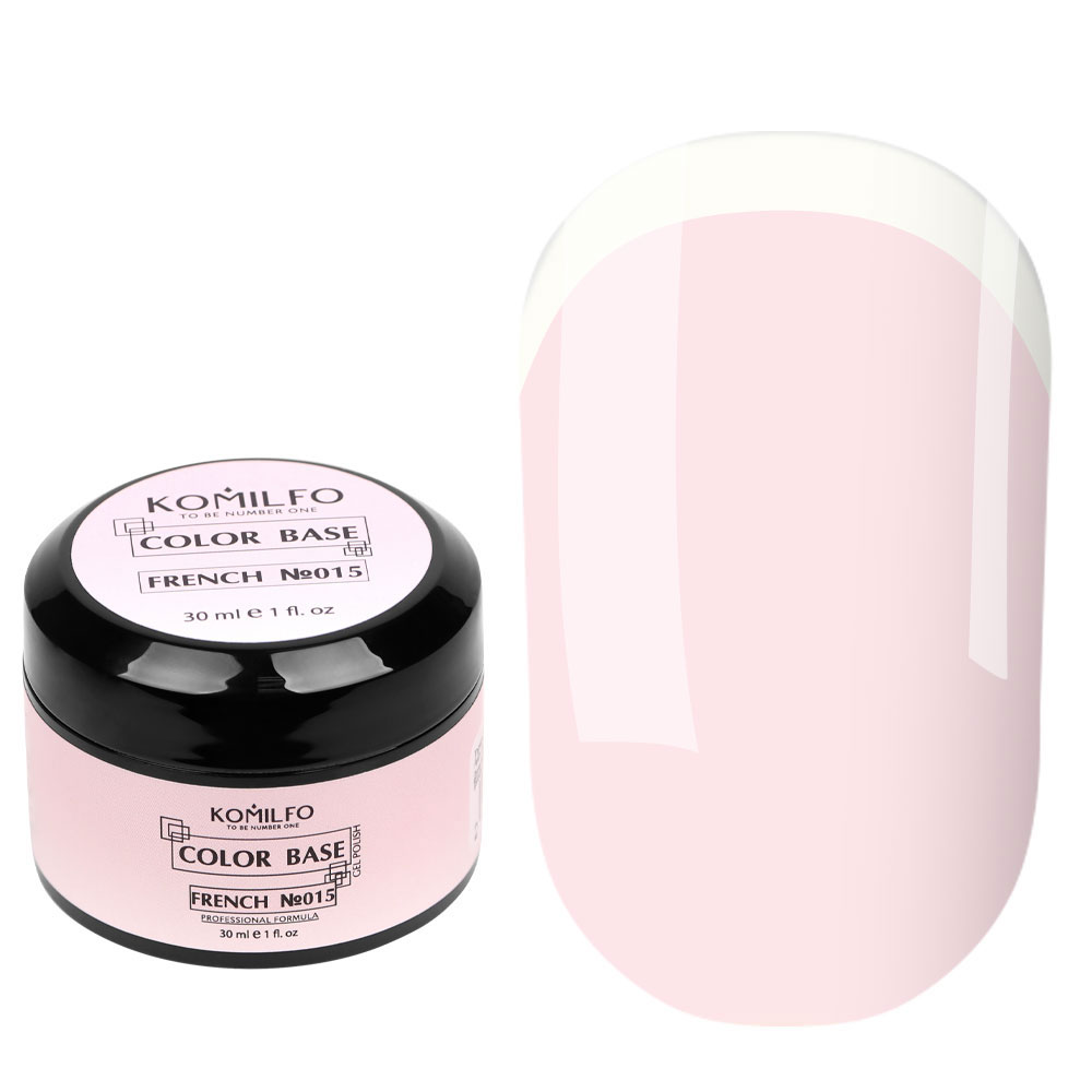Gallery image of Komilfo Color Base French 015, 30 мл (гель-банка)