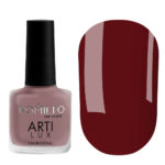 Лак для нігтів Komilfo ArtiLux Lady in Red 005 (sangria red, емаль), 8 мл