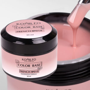 Komilfo Color Base French 018, 30 ml (gel jar)