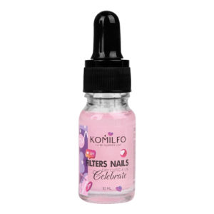 Komilfo сухе масло для кутикули з шимером Filters Nails “Celebrate”, 10 мл