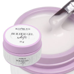 Komilfo Builder Gel White, гель для ногтей, 15 г