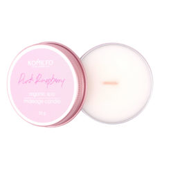 Массажная свеча Komilfo Massage Candle - Pink Raspberry, 30 g