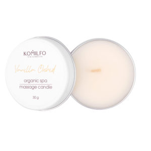 Масажна свічка Komilfo Massage Candle - Vanilla Orchid, 30 g