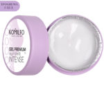 Komilfo Gel Premium Milky White Intense HEMA/TPO free, nail gel, 50 g