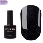 Komilfo No Wipe Glitter Top HEMA/TPO free - top for gel polish with glitter without sticky layer, 8 ml